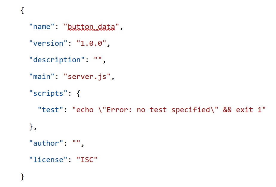 an example of a json file